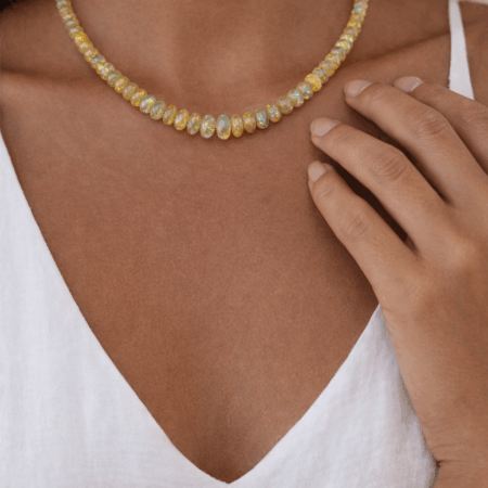 Äthiopische Opalkette